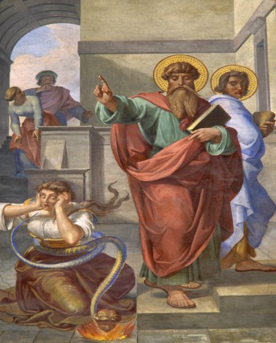 The Servant Possessed in Filippi by Luigi Cochetti